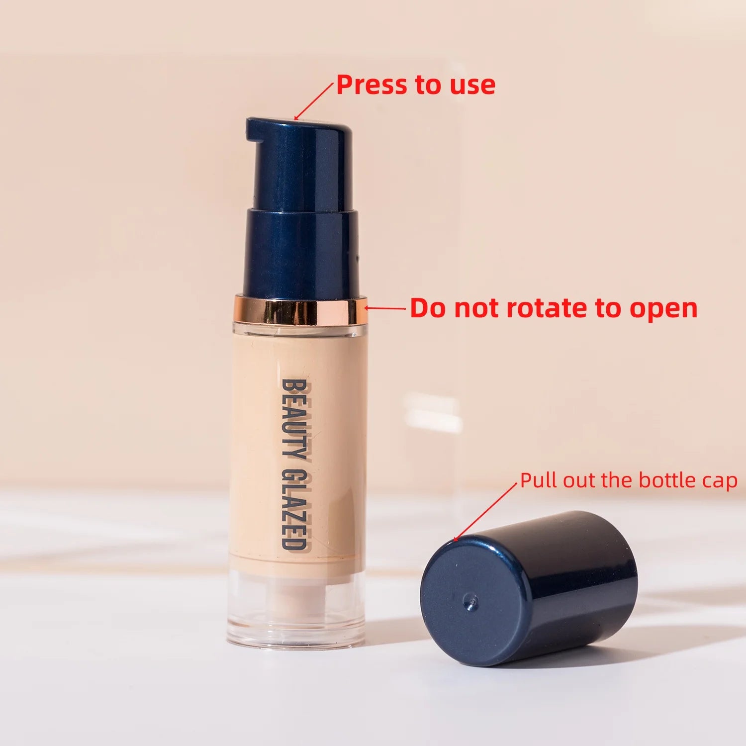 Beauty Glazed 6-Color Liquid Foundation