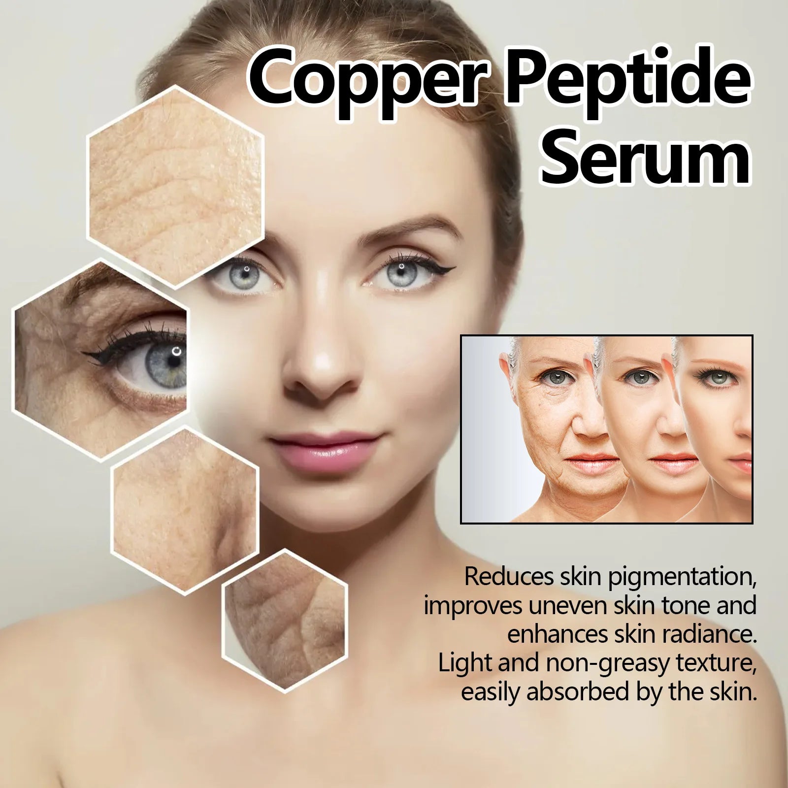 Copper Peptide Anti-Aging Face Serum