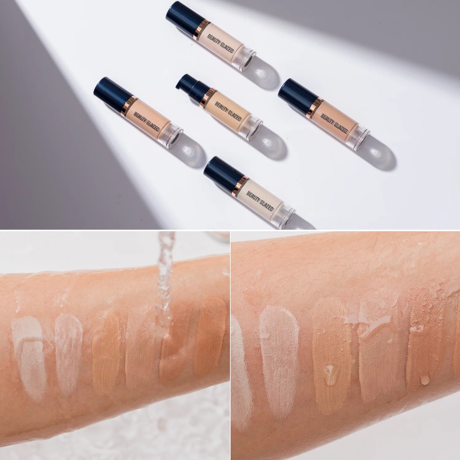 Beauty Glazed 6-Color Liquid Foundation