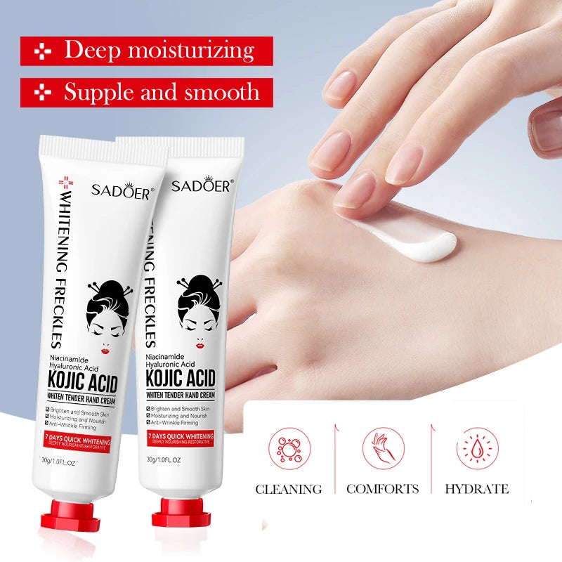 Kojic Acid Brightening Hand Cream
