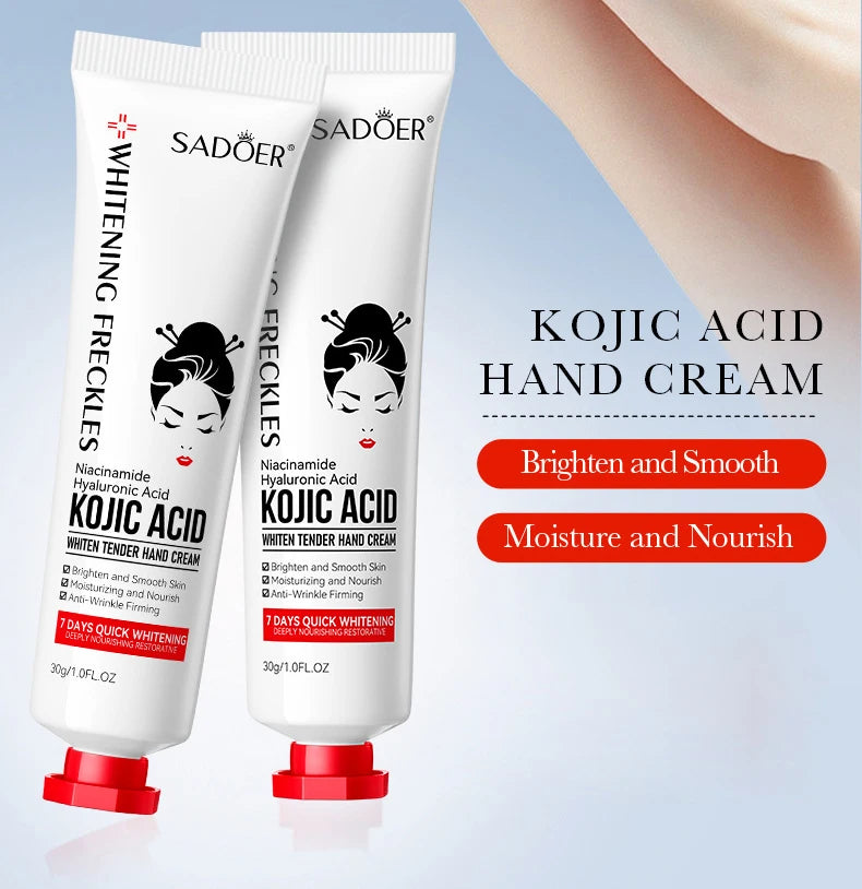 Kojic Acid Brightening Hand Cream