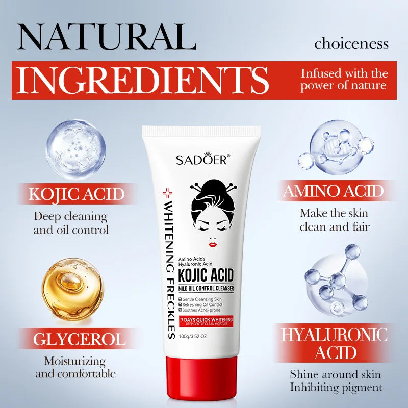 Kojic Acid Deep Cleansing Face Wash